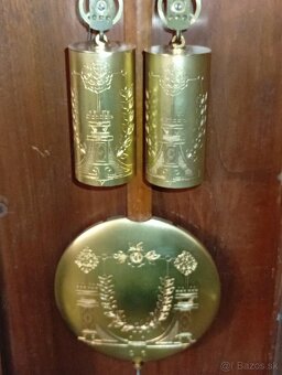 starožitné dvojzávažové hodiny - 5