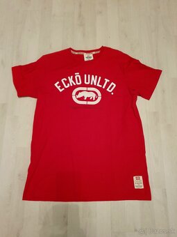 Tričko pánske, zn. Ecko Unlimited - červené - 5