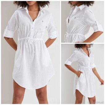 Ralph Lauren dámske košeľové šaty 2xl - 5