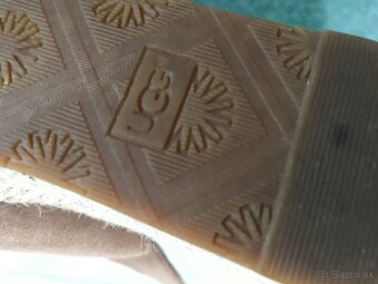 UGG original kožené damske sandálky veľkosť 39 - 5