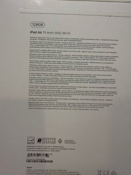 Predám Apple Ipad Air 11 (2024) Starlight stav nového kusu - 5