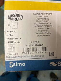 LZ svetlo Opel Astra 2016 - 5