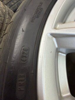 Predám elektróny + letné pneumatiky R17 (5x112) - 5