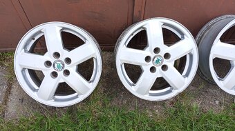 elektrony 5x100 r15 škoda - 5