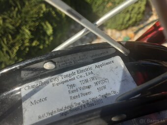 Elektrobicykel s 500W motorom - 5