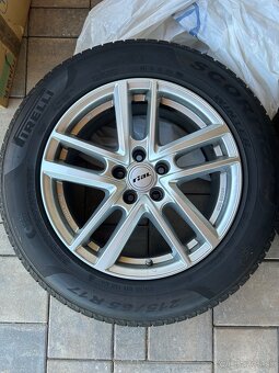 Predám zimné komplety R17 5x112, 215/65R17. - 5