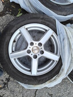 Zimné pneumatiky 205/55 R16+ALU disky, 5x114,3 r16 Toyota - 5