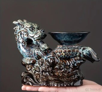 Luxusná čajová súprava „Drak“ - 5