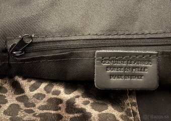 Dámska kožená kabelka - 5