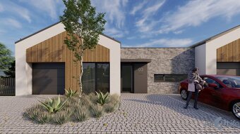 4i. novostavba rodinného domu s garážou v obci Krakovany RD - 5