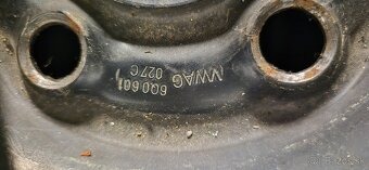Predám plechové disky na škoda fábia,vw polo,seat ibiza.. - 5