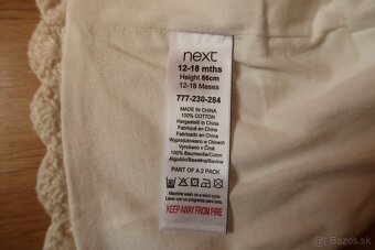 Dievčenská biela čiapka NEXT 86 NOVÁ - 5