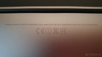 Macbook Pro A1707 - 5