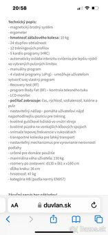 Eliptický trenažér Duvlan - 5