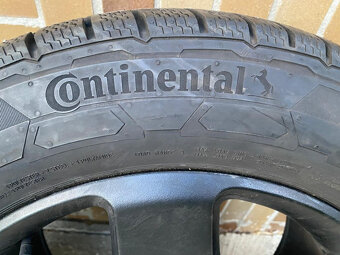 215/60 R17 C  zimné komplety originál VW + Continental 8 mm - 5