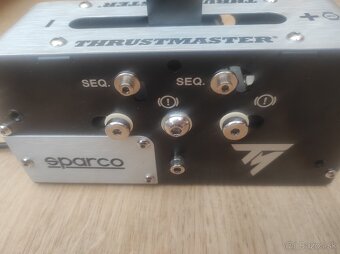 Thrustmaster TSS Handbrake Sparco Mod + ,shifter,držiak - 5