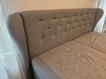 Manzelska postel boxspring - 5
