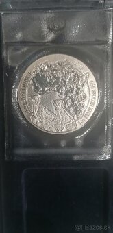 Strieborné mince Rwanda African - 5