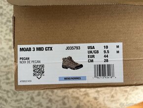 Merrell Moab 3 Mid GTX - veľk. 44 - nové, nenosené - 5