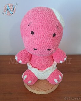 Háčkovaná figúrka - Baby Dí - malý dinosaurus - 5