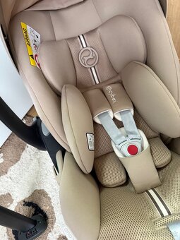 Cybex Cloud G plus Almond beige + zakladna base G - 5