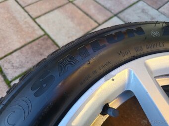 Hliníkové disky Audi 5x112 R16 + zimné pneu 205 55 R16 - 5