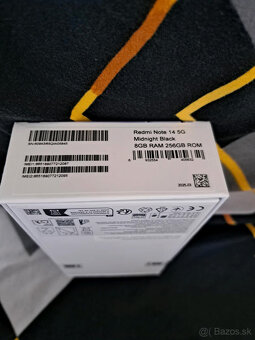 Xiaomi Redmi Note 14 5G 8GB/256GB Midnight Black - 5
