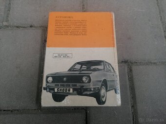 Predám kniha údržba a opravy Škoda 105, 120 - 5
