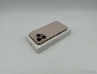 iPhone 16 Pro 128GB Desert Titanium + ZÁRUKA + DARČEK - 5