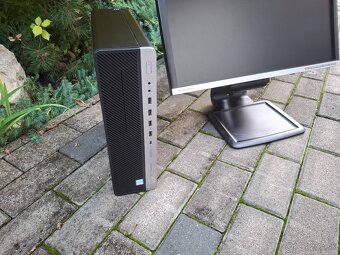 PC HP EliteDesk 800 G3 so 4jadrom i5 a LCD .. TOP cena - 5
