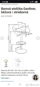 Barové stoličky - 5