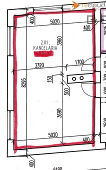 Na prenájom slnečný obchodný priestor 40.64 m2 v blízkosti c - 5