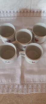Veľké porcelánové šálky Czechoslovakia - 5