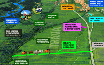2662m2 POZEMOK Liptov – TATRY 700m od OBCE, pri CESTE - 5