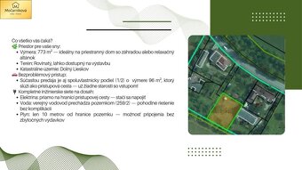Predaj: Pozemok na výstavbu rodinného domu Dolný Lieskov. - 5