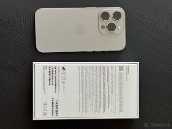 iPhone 15 Pro 256GB Natural Titanium - 5