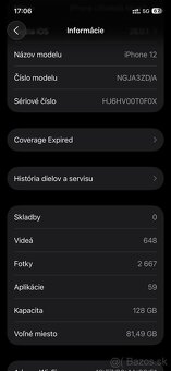iPhone 12black. 128GB - 5