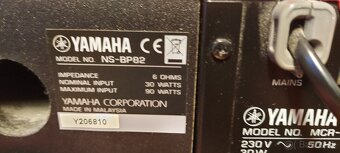 Predám mini systém Yamaha MCR-042 - 5