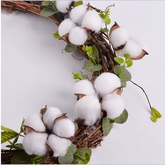 Umelý kvet bavlnovníka balík 10ks - 5