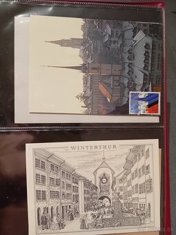 Album Švajčiarsko FDC - 5