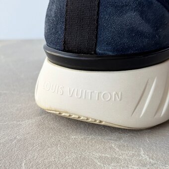 Originál LOUIS VUITTON pánske modré navy tenisky topánky - 5