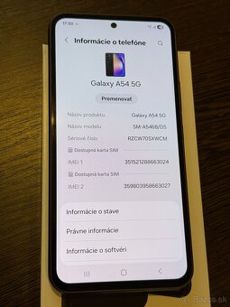 Samsung Galaxy A54 5G 256GB - 5
