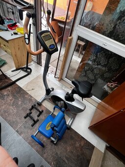 Stroje na cvičenie + činky - 5