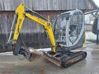 Minibager Wacker neuson 1703 - 5