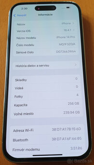 iPhone 14 PRO GOLD 256GB 91% tná výhodná cena - 5