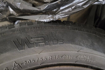 Kolesá: zimné pneumatiky 205/55 R16 + snímače tlaku TPMS - 5