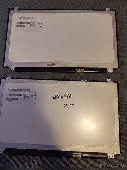 Displeje na notebook 2x 1366x768 30 pin 15.6 palcový - 5