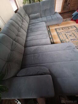 Účková sedačka s elektr. výsuvom, nastaviteľnými opierkami - 5
