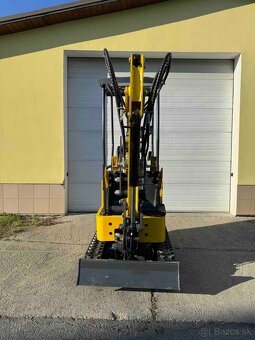 Nový minibager 1,2t, mimoosé kopanie - 5