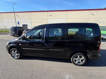 ► VW CADDY MAXI 1,6 TDI - 75 kW, 7 MÍST, PARK. SENZORY ◄ - 5